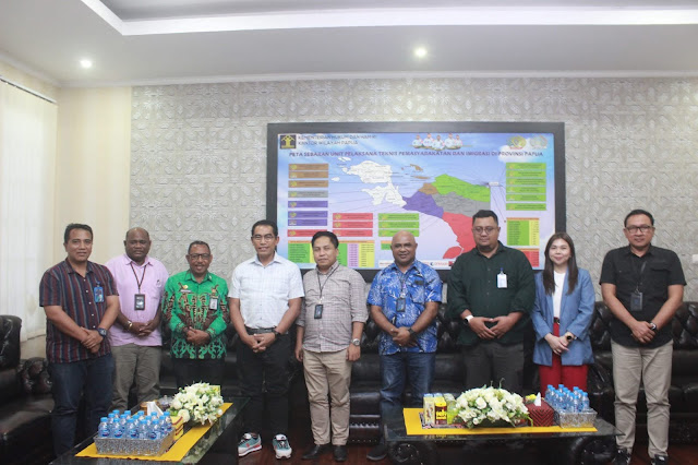 Perkuat Sinergi, Kakanwil Anthonius Ayorbaba Terima Kunjungan Silaturahmi Jajaran Bank BRI Jayapura