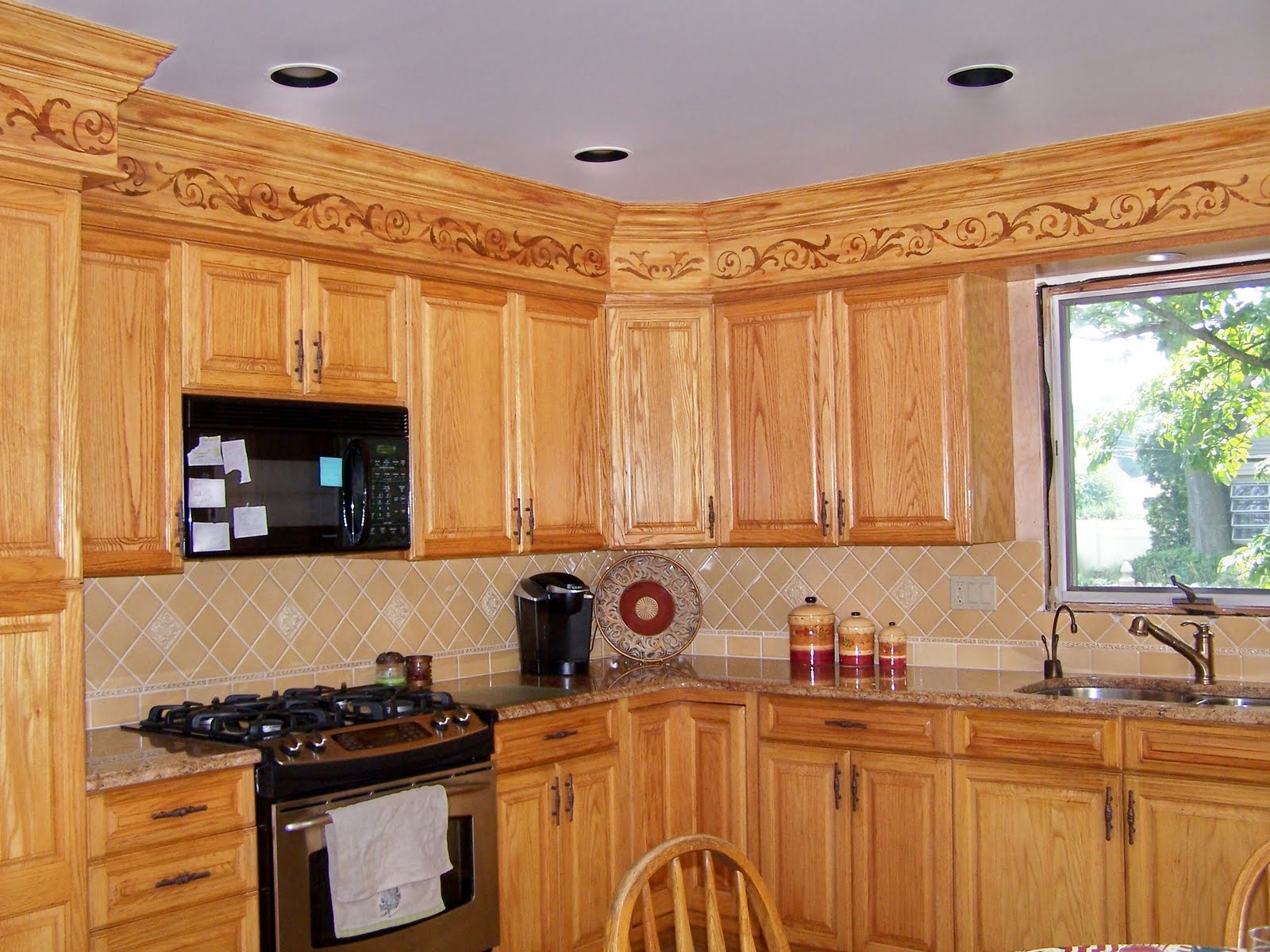 Kitchen Color Ideas With Oak Cabinets