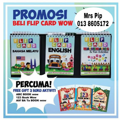 flip cara WOW bahan bantuan mengajar hebat 