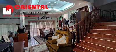 Banglo Mewah Corner lot Di Jalan Raja Abdullah Sg Rapat Ipoh Untuk Dijual