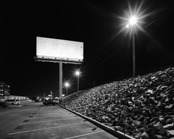 Blank Billboard At Night Blank billboard, #5b