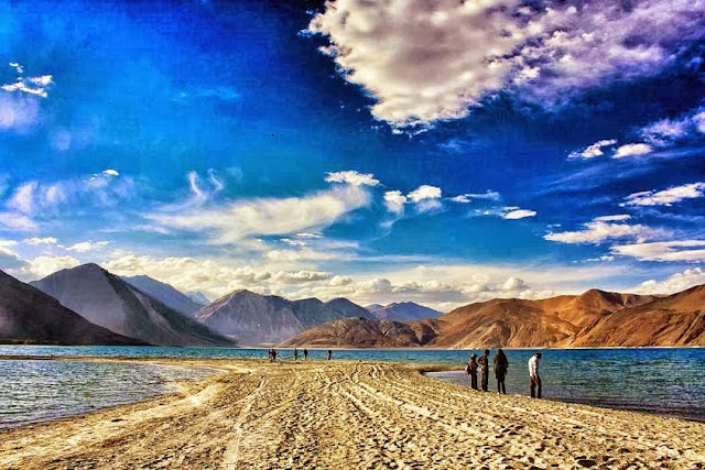 Pangong Tso Lake, Ladakh