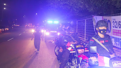 Brimob Polda Banten Lakukan Patroli Gabungan, Buru Kelompok Pemuda yang Meresahkan