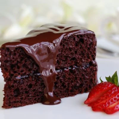 Moist Dark Chocolate Cake Recipe