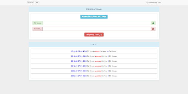 Share code DangCap.Co - Nhận Mail & Bán Mail