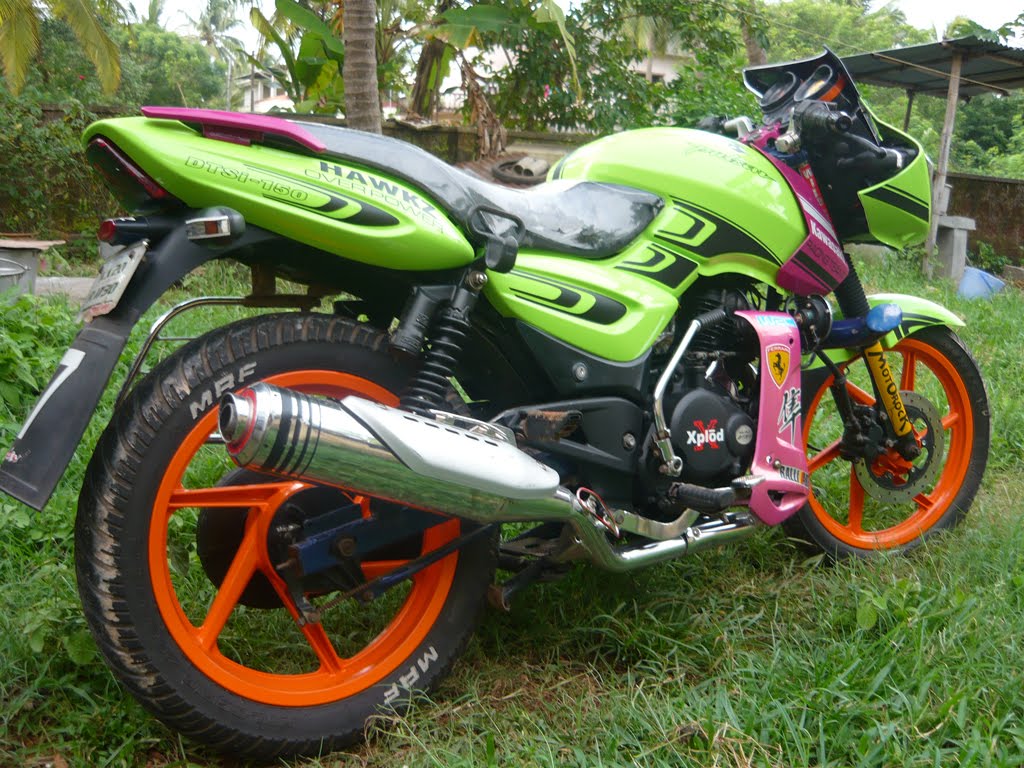 Modified Motor  Bikes Pictures Modified Pulsar  Bike  by 
