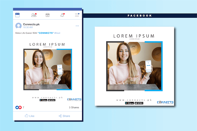 Connects PK | Social Media Post Designs 