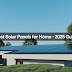 Best Solar Panel Brands for Residential Use