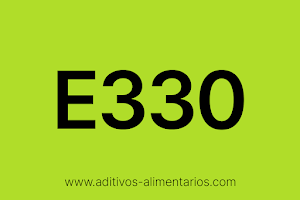 Aditivo Alimentario - E330 - Ácido Cítrico