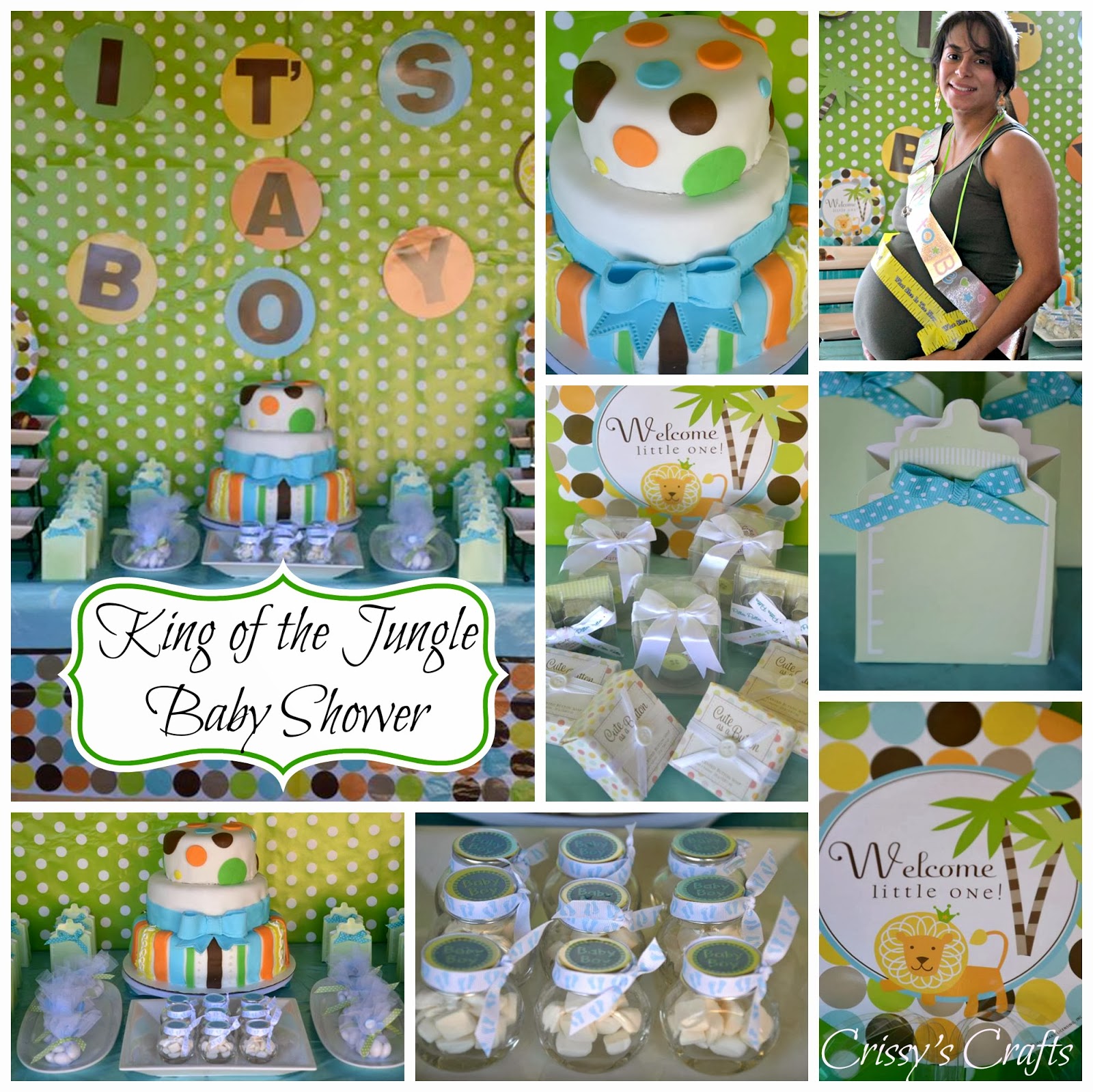 Crissy S Crafts King Of The Jungle Baby Shower