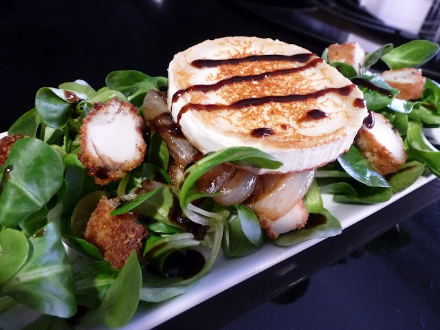 recetas fáciles cómo dorar queso de cabra