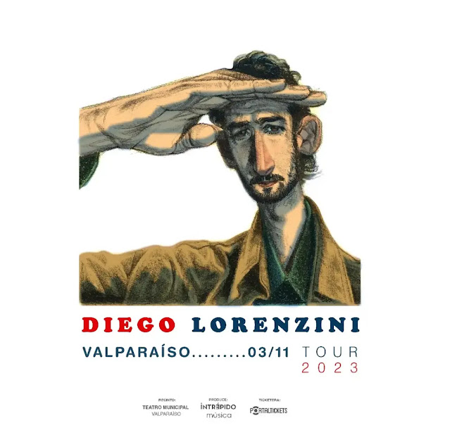 cartel presentación de diego lorenzini en teatro municipal de valparaiso