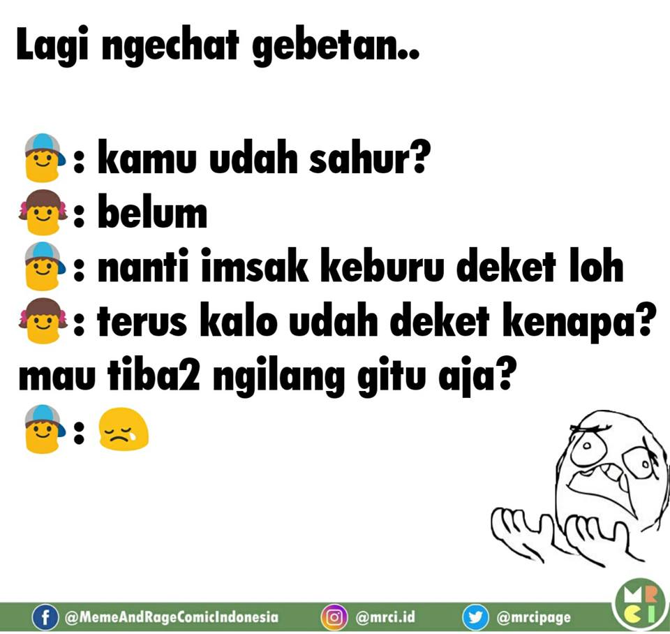 10 Meme Nggak Mudah Chatting Dengan Gebetan Ini Kocak Banget