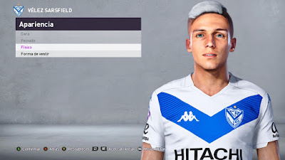 PES 2020 Faces Nicolás Domínguez by Octavio