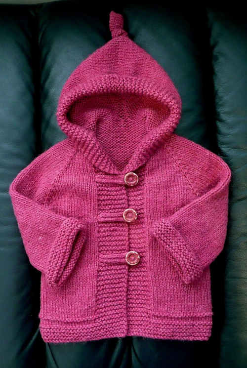  Ducky Hoodie - Knitting Pattern 