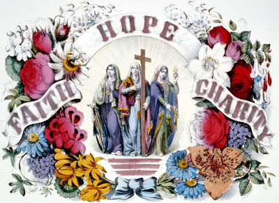 Faith Hope Charity Currier and Ives