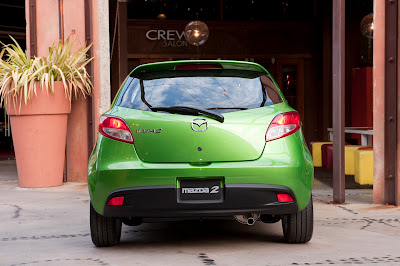 2011 Mazda2 Rear View