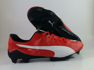 Puma Evospeed SL FG Red Sepatu Bola , Harga Puma evospeed, evospeed sl, puma terbaru, puma sepak bola