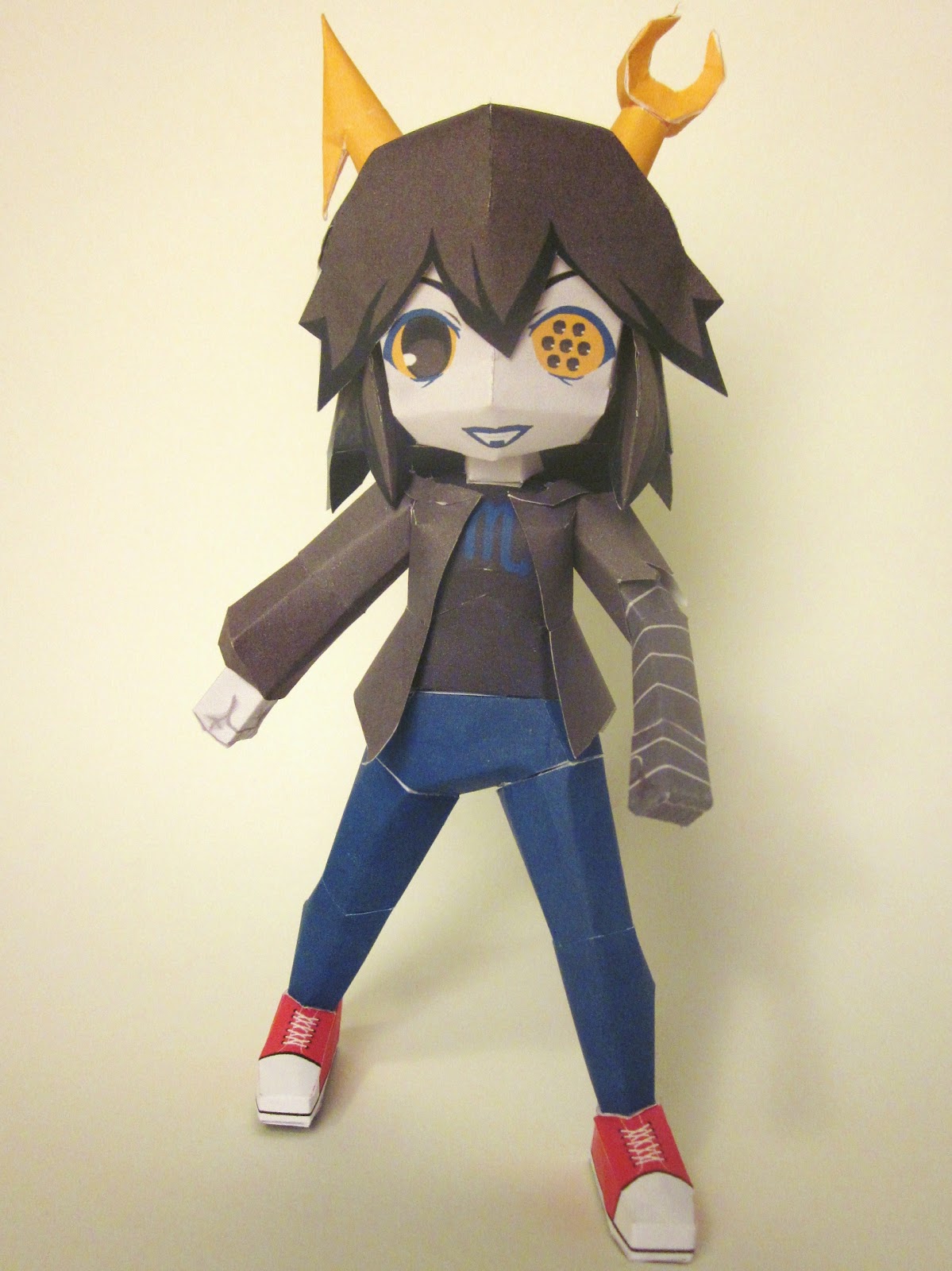 Homestuck Papercraft Vriska Serket