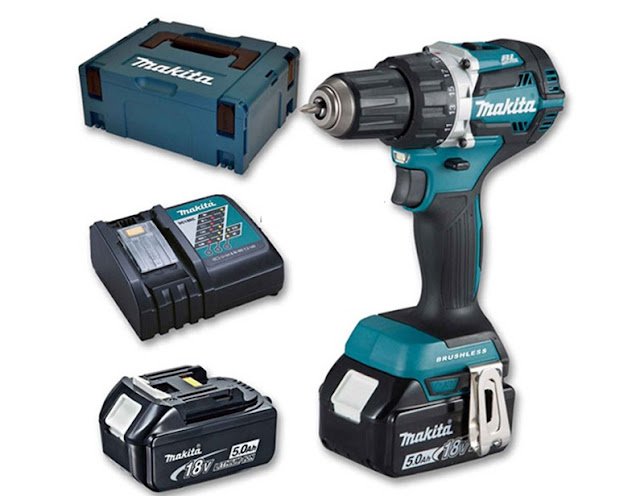 Review máy khoan pin Makita DHP483RTE có búa 3 chế độ, chất lượng cao