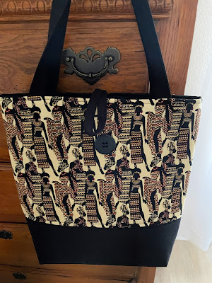 Handmade Quilted Tote Bag