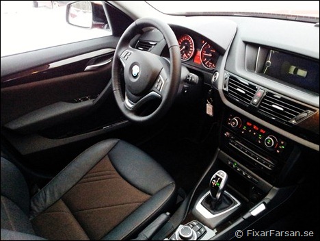 Förarplats-Manyer-Instrumentering-Ratt-BMW-X1
