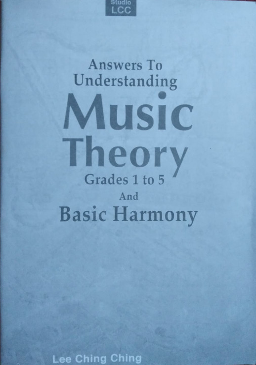 Answers Understanding Theory Grade 1-5