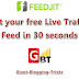 Feedjit Live Traffic Feed Widget for Blogger