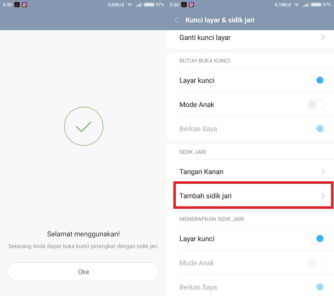 Cara Mengaktifkan Fingerprint di Xiaomi Redmi Note 3 Pro