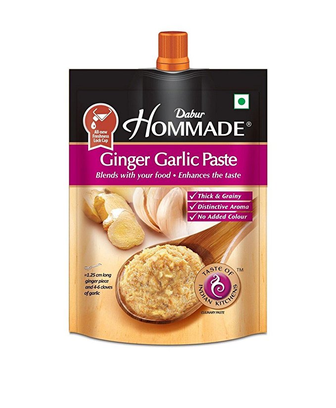Pantry :- Dabur Hommade Ginger Garlic Paste, 200g at Rs.27