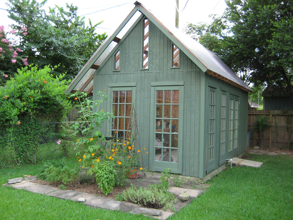 Delightfully Noted: Crush of the Month: Dreamy Garden Sheds {aka 