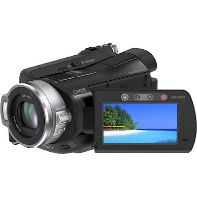 Sony HDR-SR7 AVC HD 60GB Hard-Disc Handycam Camcorder, 1/3