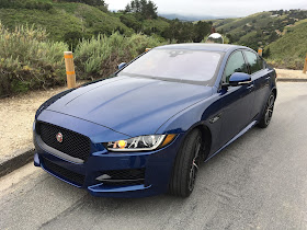 Front 3/4 view of the 2017 Jaguar XE 35t AWD