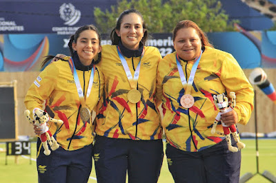 Colombia mantiene el paso en los XII Juegos Suramericanos de Asunción, al superar las 100 medallas