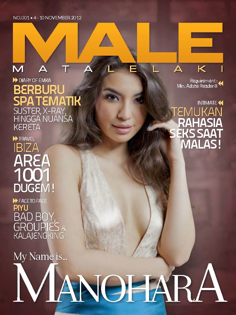 Male Magazine Edisi 1 - "My Name is.. Manohara"