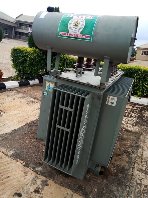 BREAKING: ICPC busts PDP Senator, recovers 3 Ambulances, 500KVA Transformer [PHOTOS]