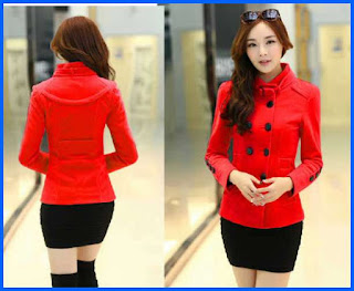 Blazer Cantik Terbaru Osaka Warna Merah