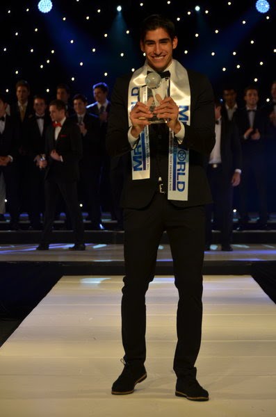 Mister World 2012 winner Francisco Escobar Colombia