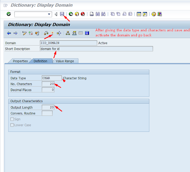 Step by Step Tutorial on Creating Table in SAP ABAP
