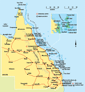 Queensland Regional Map Pictures . Map of Australia Region Political (queensland)