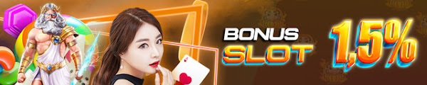 BONUS ROLLINGAN SLOT 1,5%