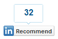 linkedin recommend button