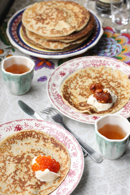 blini ble noir vraie recette russe