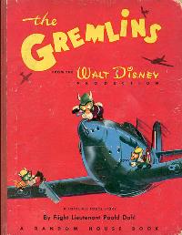 This is the front cover art for the book The Gremlins