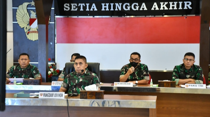 Pngadam Hasanuddin Vicon Dengan Panglima TNI Ini Yang Bahas
