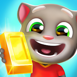  pretty much like the brilliant Surfer of the Subway Talking Tom Gold Run v3.4.1.278 Apk Mod (Unlimited Money, Gold Bars, Diamond)