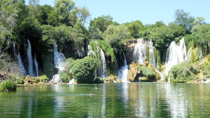 Kravica Waterfalls in Bosnia and Herzegovina