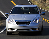 2012 Chrysler 200 Front End Silver