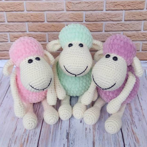 Amigurumi Sheep Plush Toy - Free Pattern 