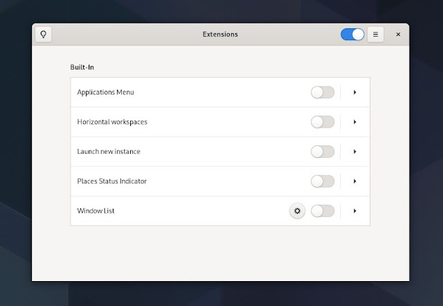 GNOME extensions